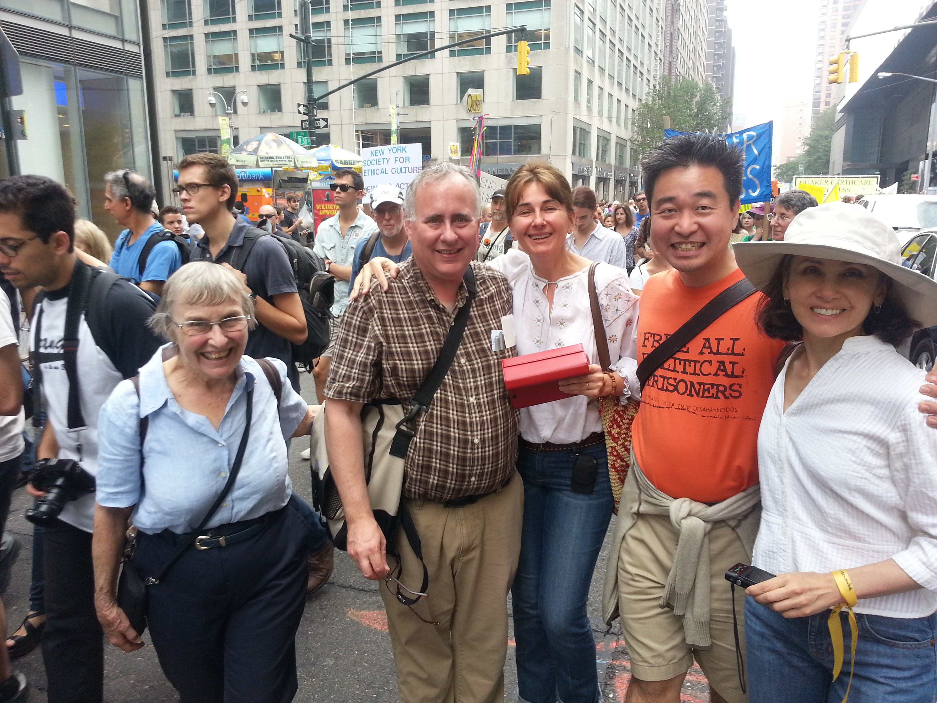 Flushing Quakers March for Climate Justice